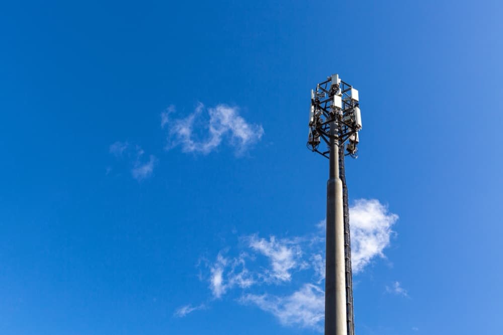 A telecom tower